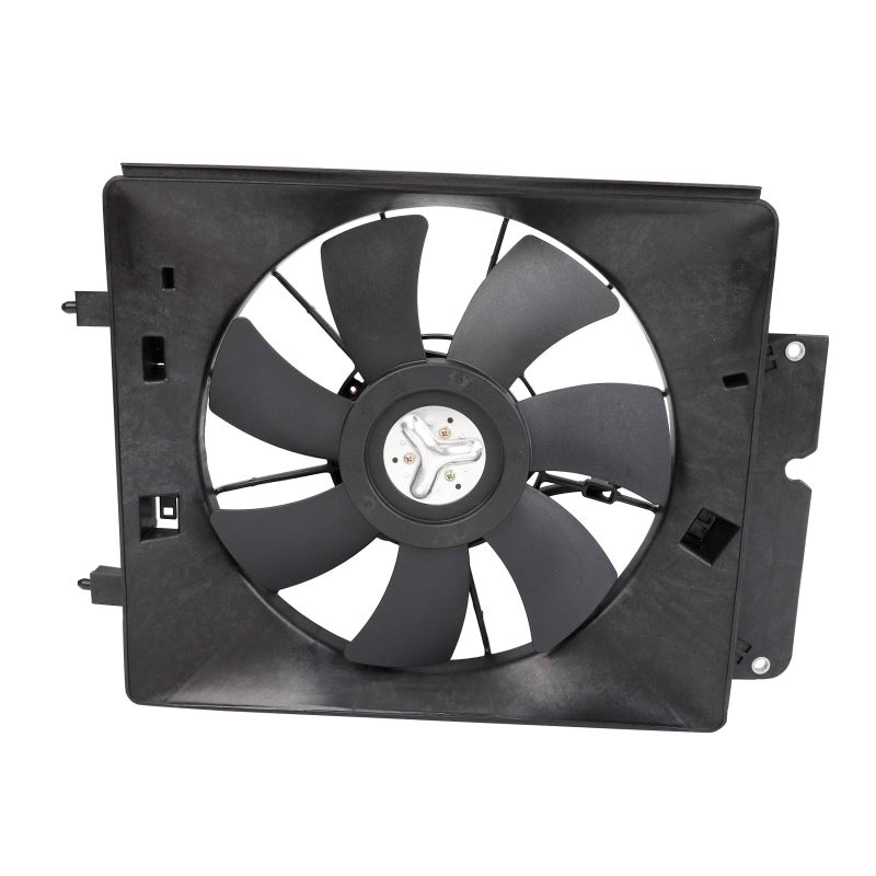 Fekuar Air Radiator Condenser Cooling Fan Assembly Motor Shroud Compatible with 2002-2006 CR-V CRV A/C 2003-2006 Element A/C # 38611PNA00, 38616P3G003 - Image 3